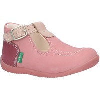 Chaussures Enfant Derbies & Richelieu Kickers 621016-10 BONBEK-2 Rose