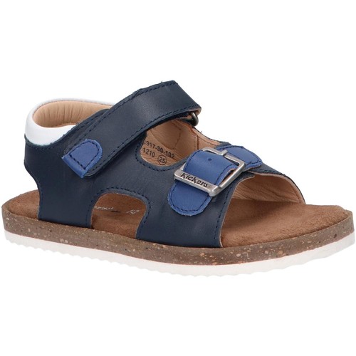 Sandales et Nu-pieds Kickers 694917-30 FUNKYO Azul - Chaussures Sandale Enfant 47 