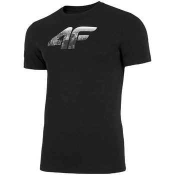 Vêtements Homme T-shirts manches courtes 4F TSM024 Noir