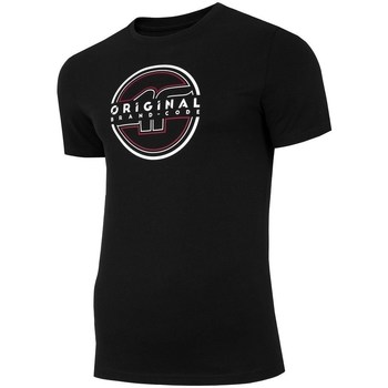 Vêtements Homme Daisy Street T-shirt comoda con kit fai da te per stampa della scritta "Los Angeles" 4F H4L21 TSM019 Noir