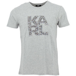 Vêtements Homme T-shirts manches courtes Karl Lagerfeld Tee-shirt Karl Anthracite