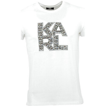 Vêtements Homme T-shirts & Polos Karl Lagerfeld Tee-shirt Karl Blanc