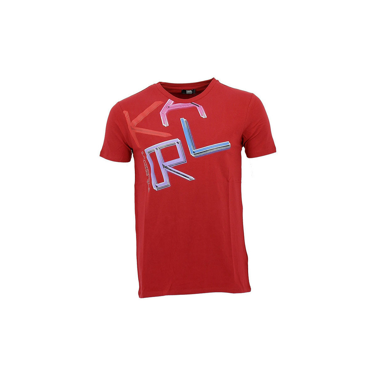 Vêtements Homme T-shirts & Polos Karl Lagerfeld Tee-shirt Rouge