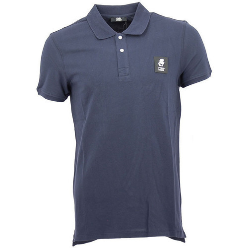 Vêtements Homme T-shirts & Polos Karl Lagerfeld Polo Bleu
