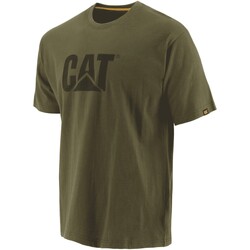 Vêtements Homme T-shirts manches courtes Caterpillar  Vert kaki