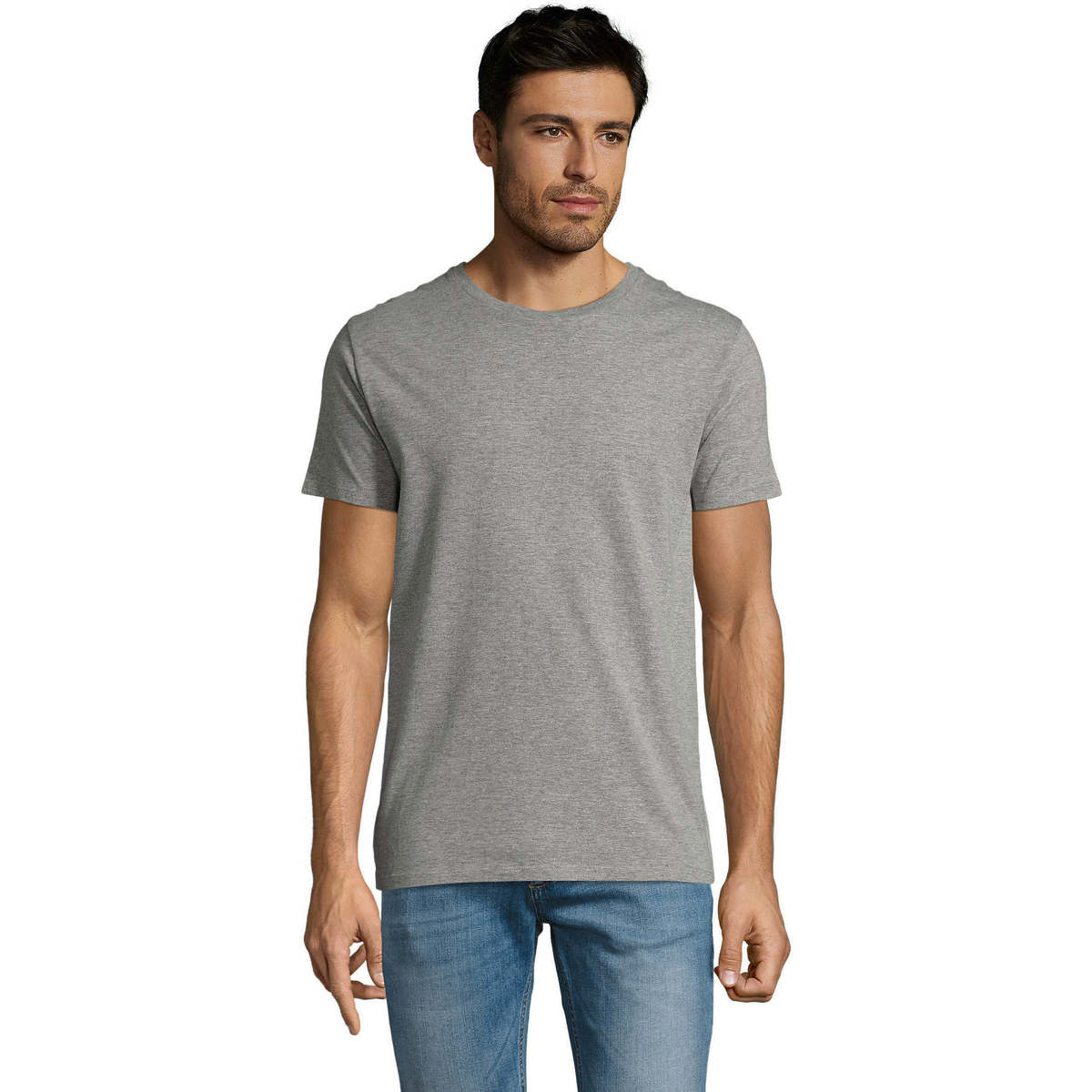 Vêtements Homme T-shirts manches courtes Sols Martin camiseta de hombre Gris