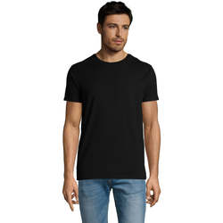 Vêtements Homme T-shirts manches courtes Sols Martin camiseta de hombre Negro