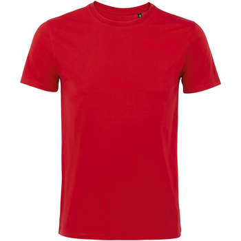 Vêtements Homme T-shirts manches courtes Sols Martin camiseta de hombre Rojo