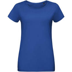 Vêtements Femme T-shirts manches courtes Sols Martin camiseta de mujer Bleu