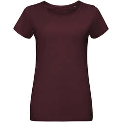 Vêtements Femme T-shirts manches courtes Sols Martin camiseta de mujer Bordeaux