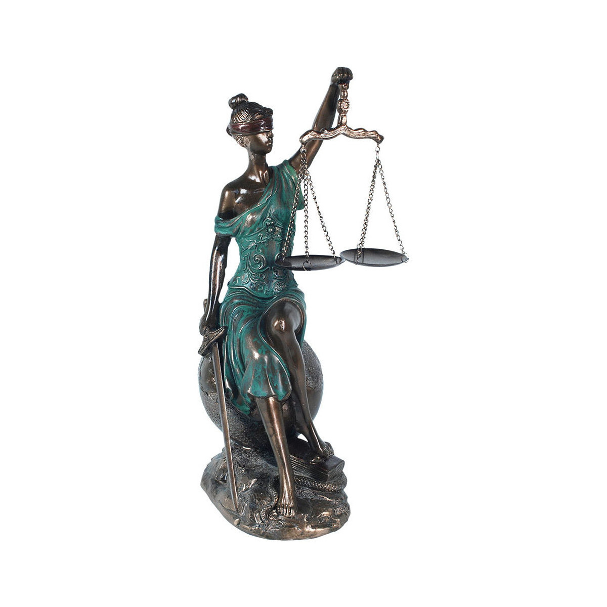 Maison & Déco Statuettes et figurines Signes Grimalt Figure Justicia Doré