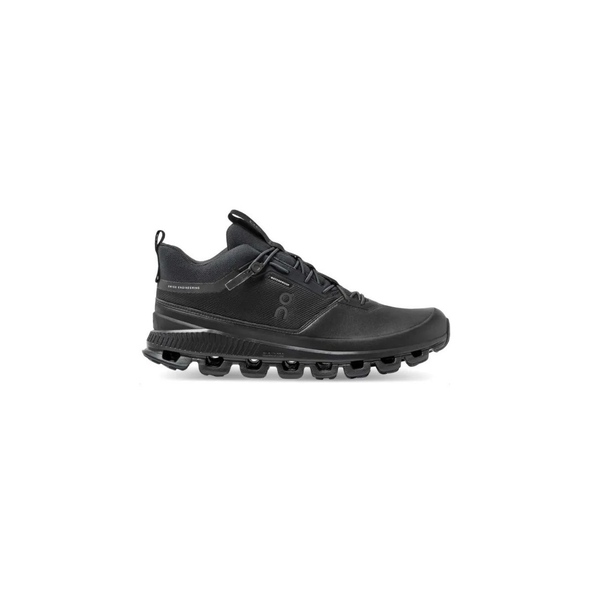 Chaussures Femme Fitness / Training On Running Formateurs Cloud Hi Waterproof Femme - Noir Noir