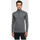 Vêtements Homme Paul Smith Junior Black Logo Polo Shirt T-shirt LS Half Zip Homme - Gris Gris