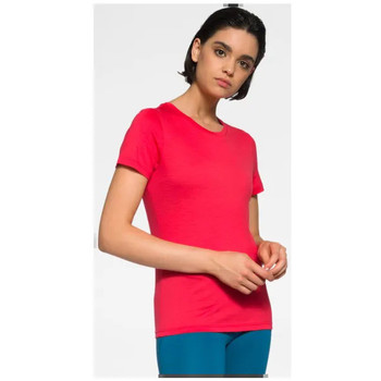 Vêtements Femme T-shirts manches courtes Rewoolution T-shirt SS Rose Femme - Rose Rose