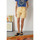 Vêtements Femme Shorts / Bermudas Leon & Harper Shorts Quatty Femme - Jaune Jaune