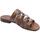 Chaussures Femme Sandales et Nu-pieds Nuova Cuoieria Y220-49 Marron