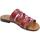 Chaussures Femme Sandales et Nu-pieds Nuova Cuoieria Y225-49 Rouge