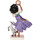 Maison & Déco Statuettes et figurines Enesco Statuette de Collection Esmeralda et Djali Violet