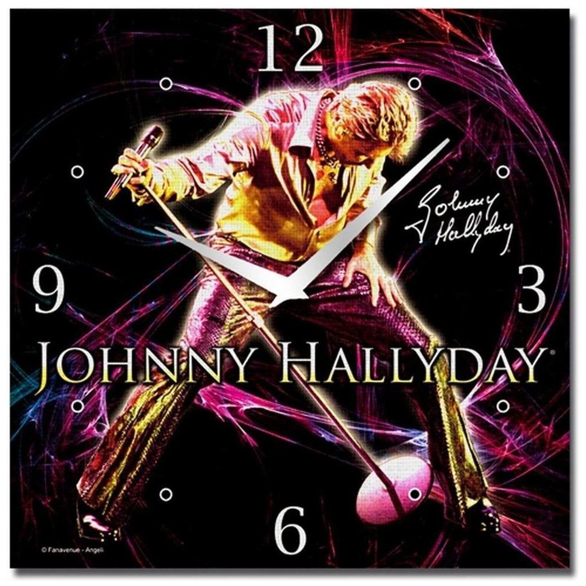 Veuillez choisir un pays à partir de la liste déroulante Oh My Bag Horloge Johnny Hallyday Noir