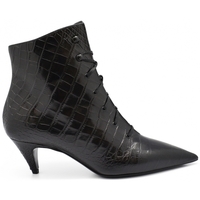 Chaussures Femme Bottes Saint Laurent Bottines Kiki Noir