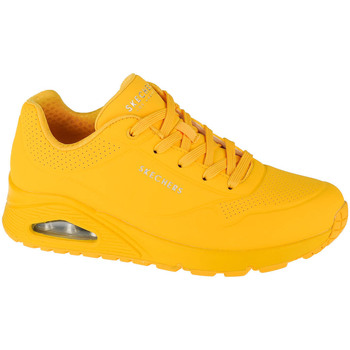 Chaussures Femme Baskets basses Skechers Uno-Stand on Air Jaune