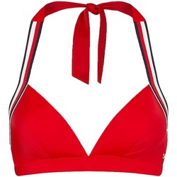 Vêtements Femme Maillots de bain 2 pièces Tommy Hilfiger Haut de maillot de bain  ref 53321 XLG Rouge Rouge