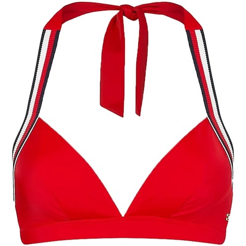 Tommy Hilfiger Haut de maillot de bain ref 53321 XLG Rouge Rouge -  Vêtements Maillots de bain Femme 49,00 €