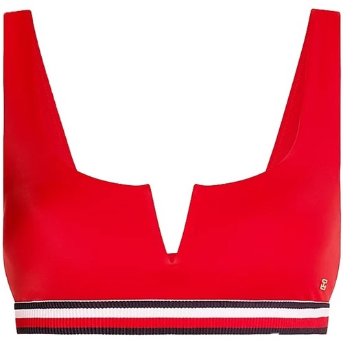 Vêtements Femme Maillots / Shorts de bain Tommy Hilfiger Haut de maillot de bain  ref 53329 XLG Rouge Rouge