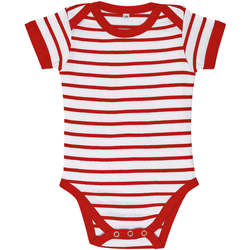 Vêtements Enfant Ensembles enfant Sols Body bebé a rayas Rojo