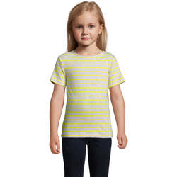 Vêtements Enfant T-shirts manches courtes Sols Camiseta niño cuello redondo Gris