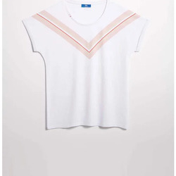 Vêtements Femme T-shirts manches longues TBS OCEANE Blanc