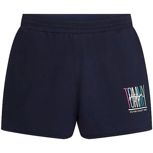 Vêtements Femme Shorts / Bermudas Tommy Archive Hilfiger Short  Ref 53402 DW5 marine Bleu