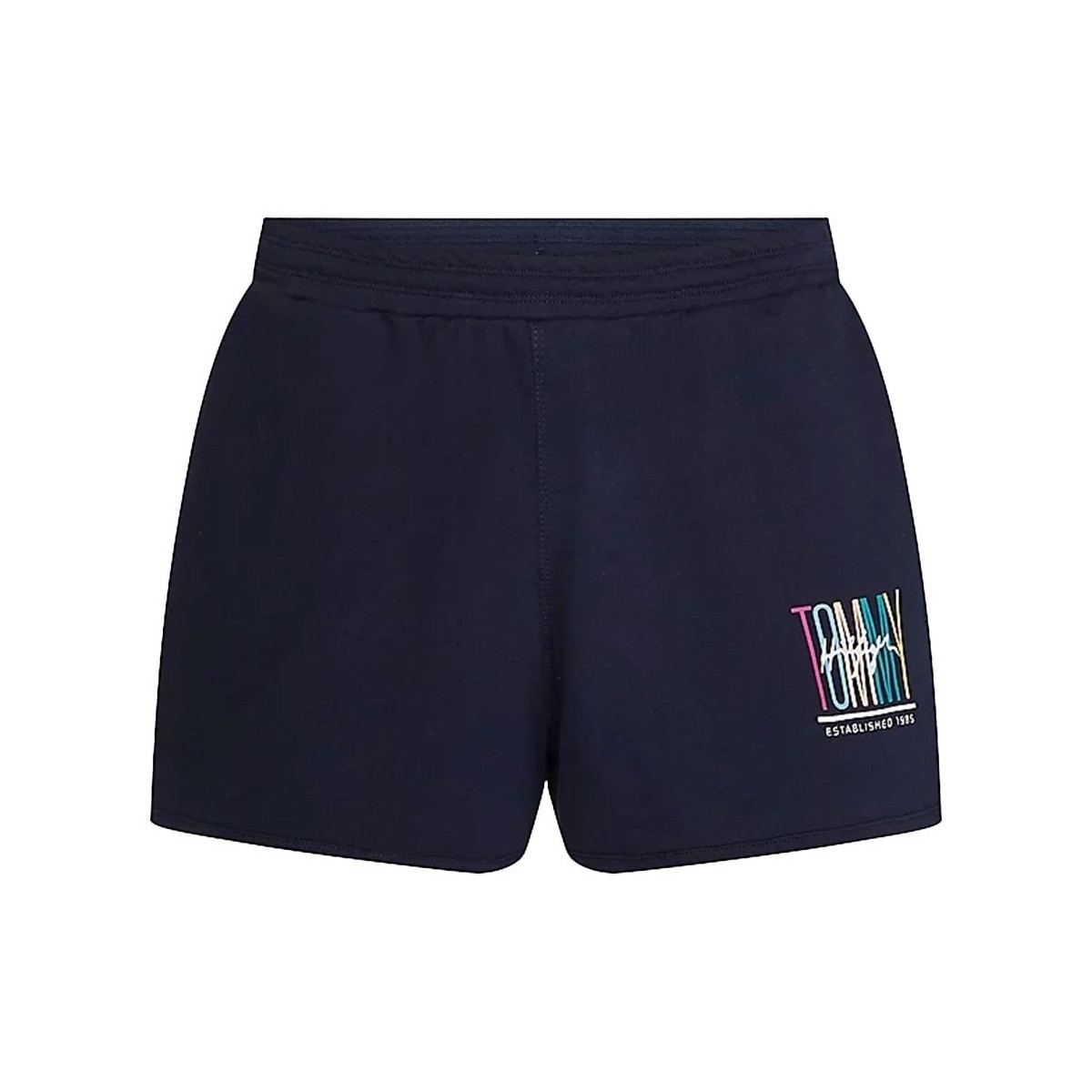 Vêtements Femme Shorts / Bermudas Tommy Hilfiger Short  Ref 53402 DW5 marine Bleu