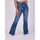 Vêtements Femme Vaquero pants Midge Mid Straight Woman Jean TP21046 Bleu