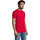 Vêtements Homme T-shirts manches courtes Sols Camiserta de hombre de cuello redondo Rouge