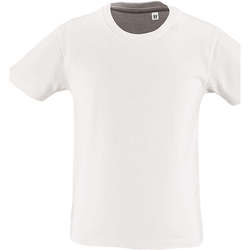 Vêtements Enfant T-shirts manches courtes Sols CAMISETA DE MANGA CORTA Blanc