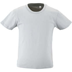 Vêtements Enfant T-shirts linen manches courtes Sols CAMISETA DE MANGA CORTA Gris