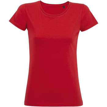 Vêtements Femme T-shirts manches courtes Sols CAMISETA DE MANGA CORTA Rouge