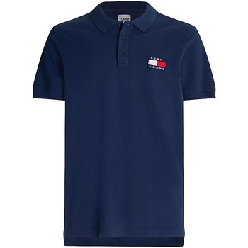Vêtements Homme T-shirts & Polos Tommy Jeans Polo  ref 53477 C87 Marine Bleu