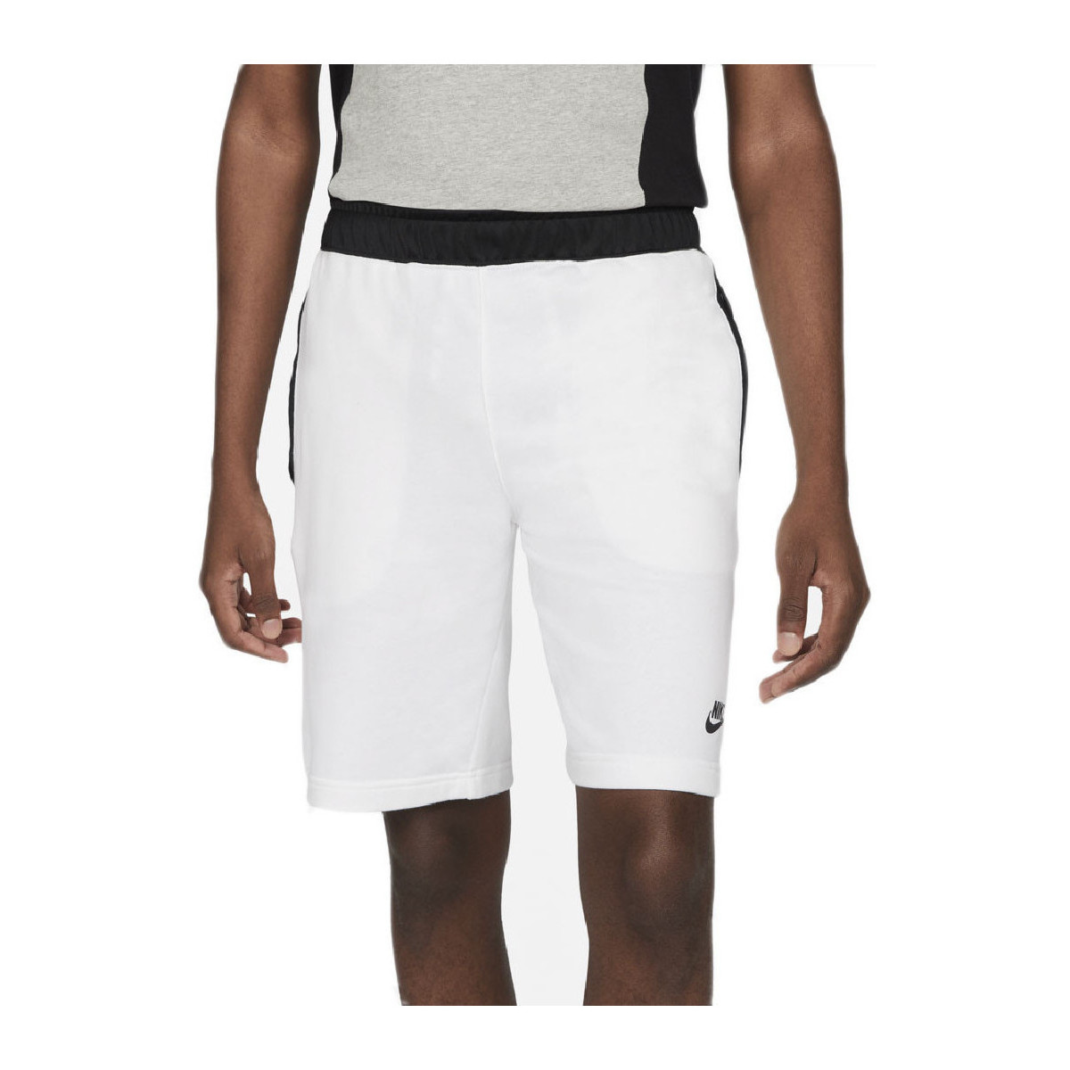 Vêtements Homme Shorts / Bermudas platform Nike M NSW HYBRID SHORT FT Blanc