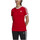 Vêtements Femme T-shirts & Polos adidas Originals 3 STRIPES Rouge