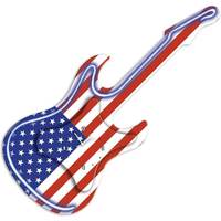 Maison & Déco Horloges Cadoons Pendule en forme guitare néon Etats-Unis Multicolore