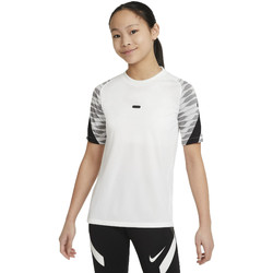 Vêtements Enfant T-shirts manches courtes cent Nike T-shirt Dri-fit Strike blanc