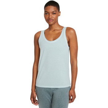 Vêtements Femme Débardeurs / T-shirts sans manche Nike 852416-001 Débardeur Yoga Fri-fit Bleu
