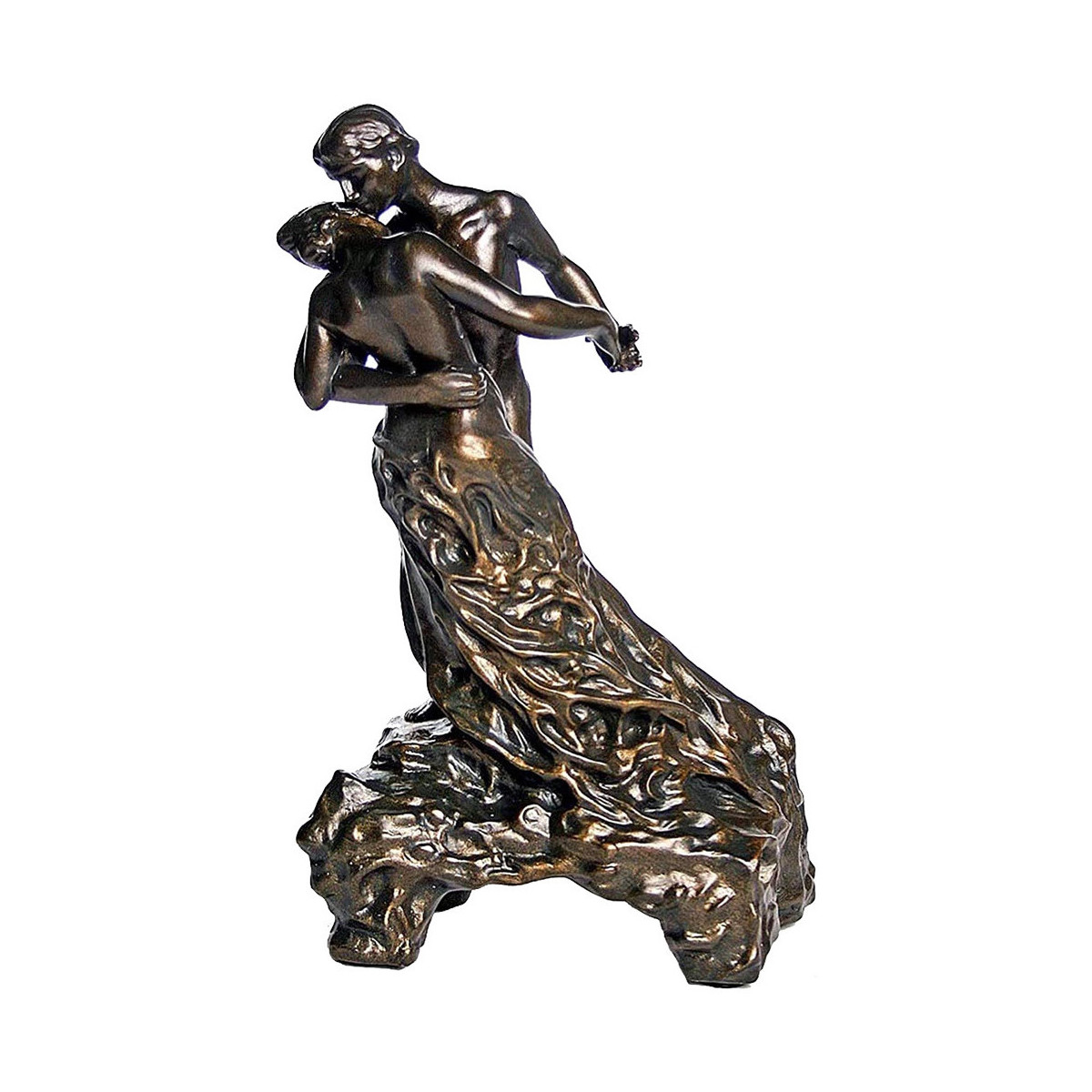 Maison & Déco Statuettes et figurines Parastone Figurine reproduction La Valse de Camille Claudel 26.5 cm Marron