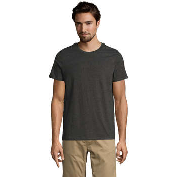 Vêtements Homme T-shirts manches courtes Sols Mixed Men camiseta hombre Gris