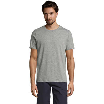Vêtements Homme T-shirts manches courtes Sols Mixed Men camiseta hombre Gris