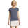 Vêtements Femme T-shirts manches courtes Sols Mixed Women camiseta mujer Bleu