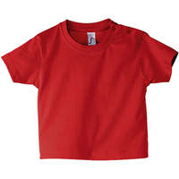 Vêtements Enfant T-shirts manches courtes Sols Mosquito camiseta bebe Rojo