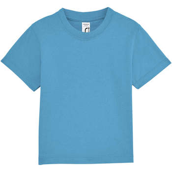 Vêtements Enfant T-shirts manches courtes Sols Mosquito camiseta bebe AZul